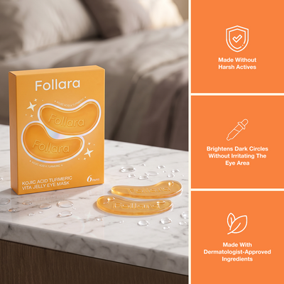 FoGlo - Kojic Acid Turmeric Vita Jelly Eye Mask