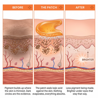 FoGlo - Kojic Acid Turmeric Vita Jelly Eye Mask